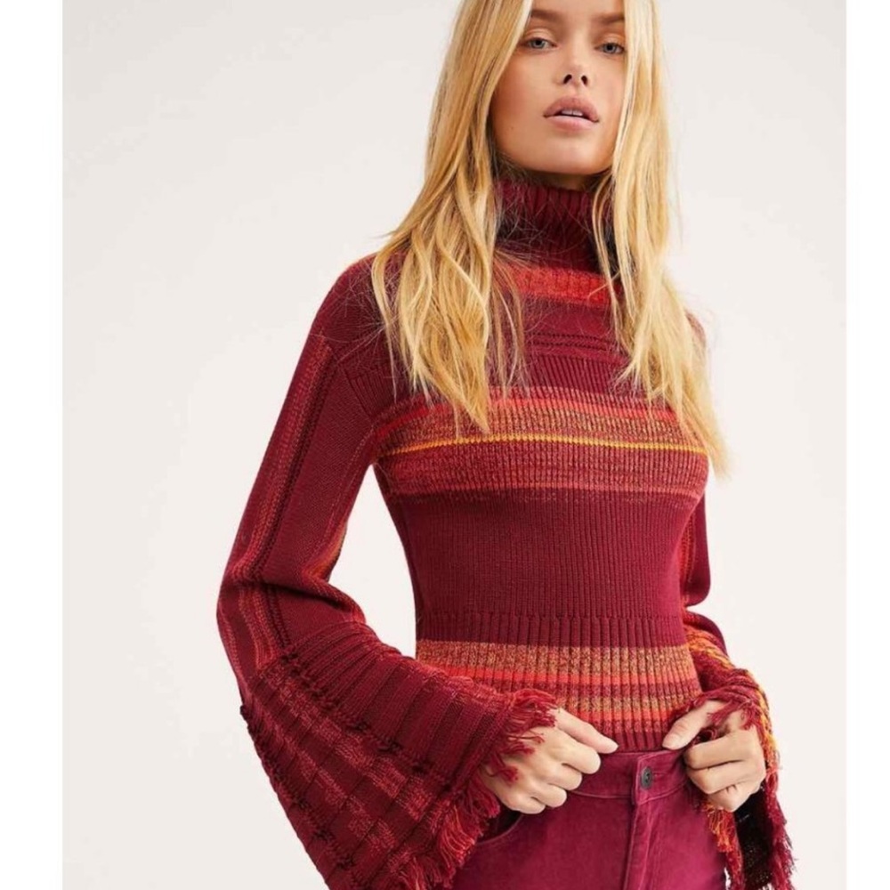 Free People Close To Me Pullover Sweater Top